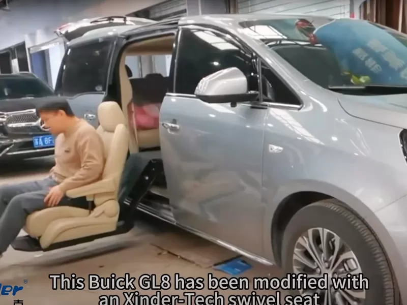 Beat seggiolino auto girevole-Buick GL8 modificato con sedile girevole Xinder-Tech