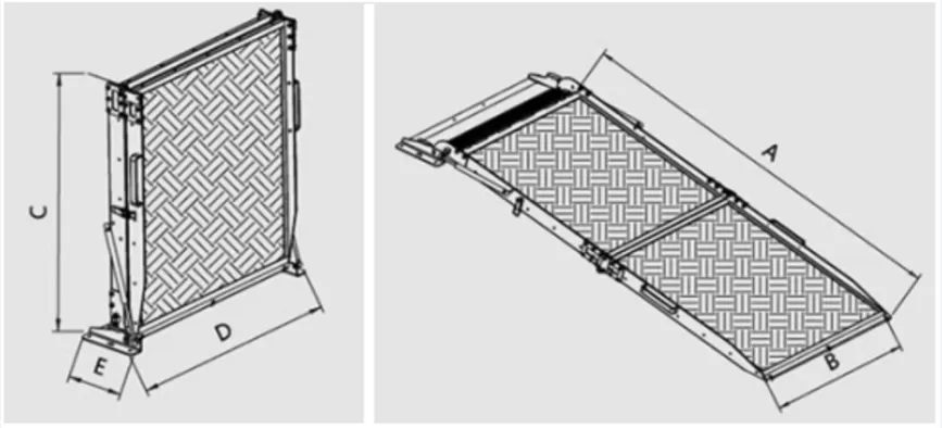 BMWR-2 Wheelchair Ramp
