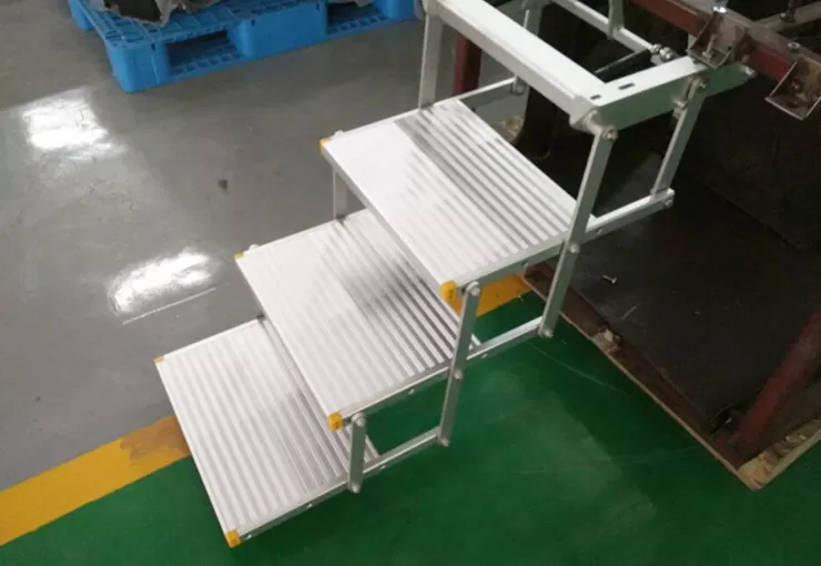 es f t m series manual trible folding step 4