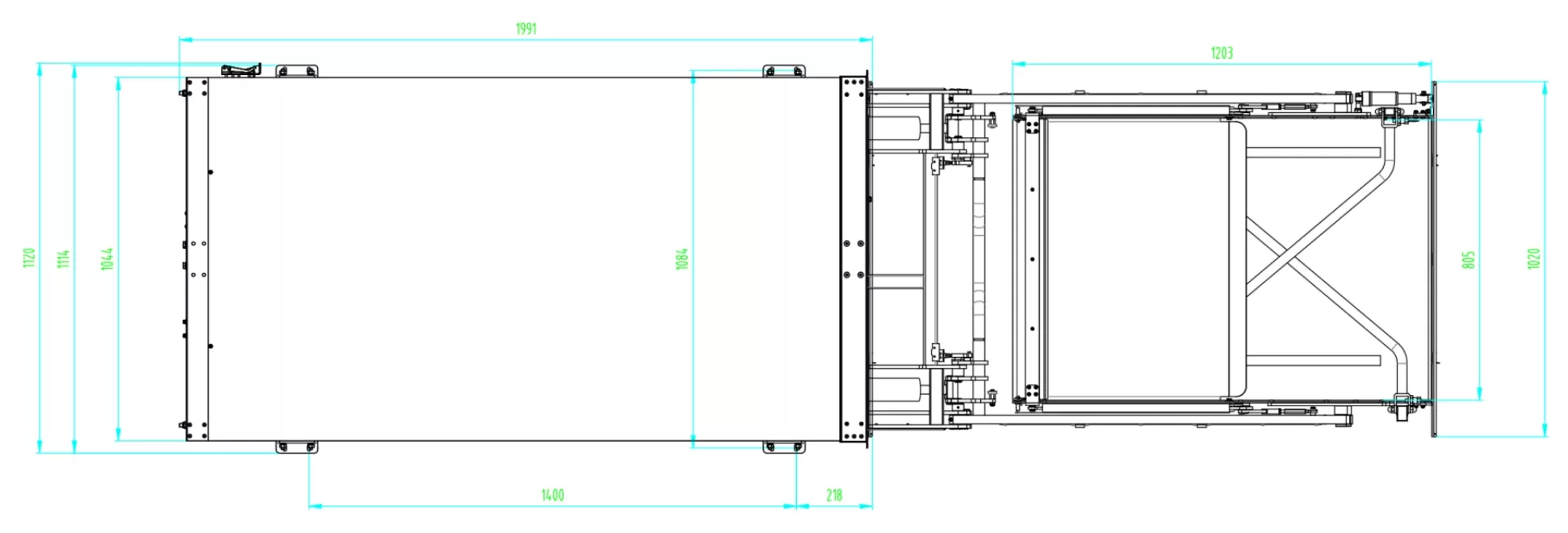 UVL-PA Wheelchair Lift (In Bus Step)