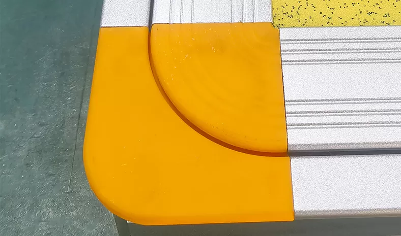 Design dell'angolo arrotondato