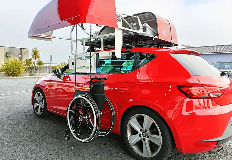 wct wheelchair car roof box 4