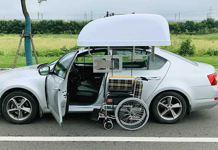 wct wheelchair car roof box 6