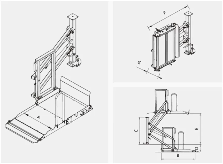 WL-T-1600 Wheelchair Lift