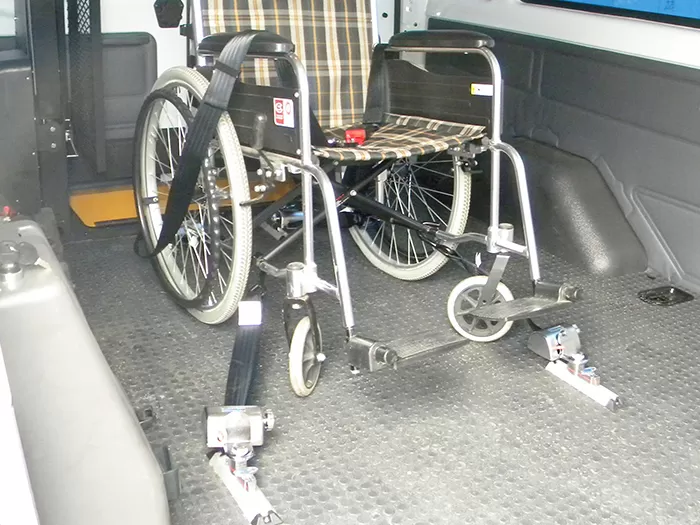 Principio di funzionamento delle restrizioni per sedie a rotelle